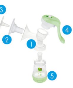 Alternative view of MAM ručna izdajalica, Za jednostavno, brzo i udobno izdajanje mlijeka