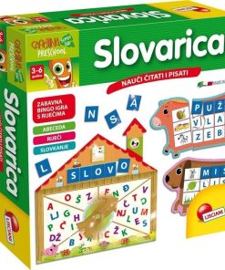 LISCIANI CAROTINA SLOVARICA FARMA, nauči čitati i pisati, za djecu od 3-6 godina