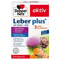 DOPPEL HERZ LEBER PLUS kapsule sa holinom i cinkom, Za normalnu funkciju jetre i metabolizma lipida