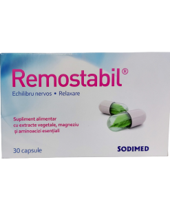 Remostabil kapsule a30, Održava dobro raspoloženje i smanjuje anksioznost, poboljšava kvalitetu prirodnog sna