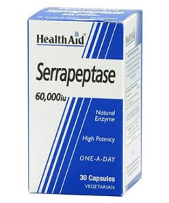 SERRAPEPTASE 60000 IU – 30 KAPSULA -Enzim koji pomaže kod upala, artritisa, ožiljaka i drugih upalnih stanja