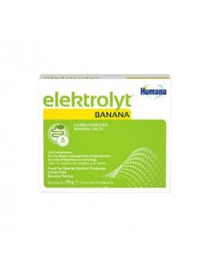 Humana elektrolit sa ukusom banane za djecu i odrasle 12x75g, Nadoknada minerala i tečnosti