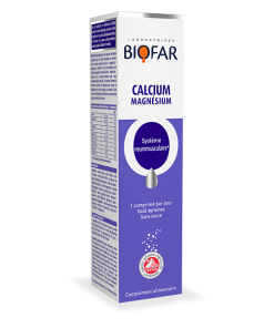 BIOFAR KALCIJ + MAGNEZIJ (20 ŠUMEĆIH TABLETA) CITRUSNI OKUS