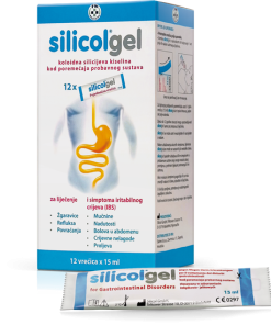 Silicol®gel vrećice 12 x 15ml, Stvara zaštitni i smirujući sloj na sluznici želuca i crijeva