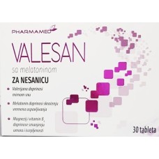 Valesan tablete sa melatoninom, 30 tableta Pharmamed