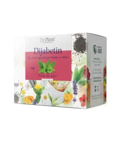 Alternative view of Dr. Plant Dijabetin čaj 50 g, za regulaciju šećera u krvi