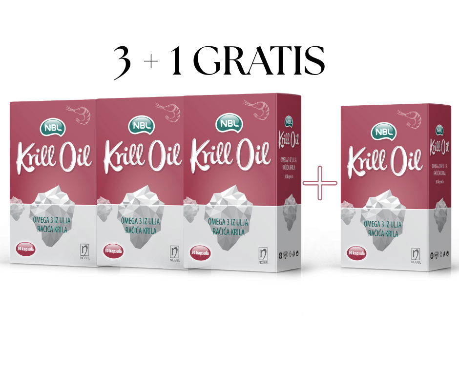 POSEBNA PONUDA KRILL OMEGA 3+1 GRATIS 79,90 KM