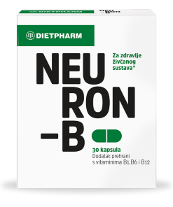 Dietpharm Neuron-B kapsule a30, Visoke doze vitamina B za zdravlje nervnog sistema