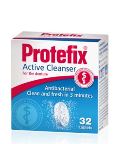 PROTEFIX tablete a32, Aktivno sredstvo za čišćenje zubne proteze