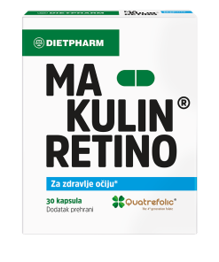 DIETPHARM Makulin® Retino kapsule a 30, Za zdravlje i zaštitu struktura oka, osobito mrežnice