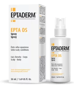 EPTADERM EPTA DS SPREJ 50ml, Za vlasište i kožu sklonu seboreičnom dermatitisu
