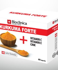 BIOCLINICA KURKUMA FORTE kaps. a 60, Ublažava bolove u zglobovima, djeluje protiv upala i drugih bolesti (Kopiraj)