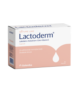GALENIKA LACTODERM 60 kapsula, Namijenjen za kožu sklonu aknama