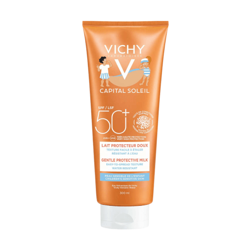 VICHY Capital Soleil Hidratantno mlijeko za djecu SPF50 300ml, Visoka zaštita za djecu u velikom pakovanju