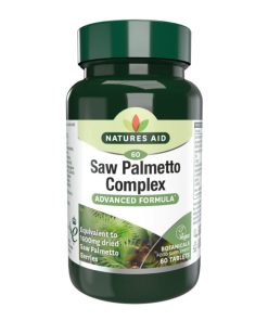 NATURES AID Saw Palmetto Complex tableta a60, Za normalnu funkciju prostate