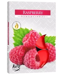 Lipovac Svijeća mirisna MALINA, 6 komada