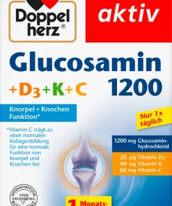 Doppelherz Glucosamin 1200 + D3 + K + C tablete a30 - Za zaštitu i očuvanje zglobova