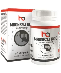 HA Magnezij noć sa L-triptofanom kapsule a30, Skraćuju vrijeme potrebno da zaspite