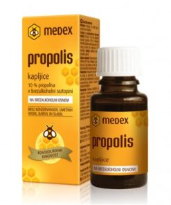 Medex Propolis bezalkoholne kapi 15ml, Njeguje i štiti usta i usnu sluznicu te obnavlja i štiti kožu djece i odraslih