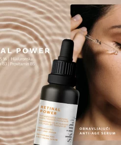 Alternative view of YASENKA SKINAGE Beauty Retinal Power 30ml, Moćna kombinacija 0.05% retinala, vitamina B3 i B5 i hijaluronske kiseline.