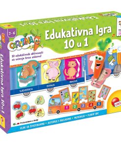 LISCIANI Edukativna igra 10u1, Za djecu od 3 do 6 godina
