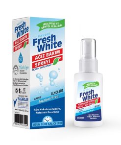 Fresh White Osvježivač daha 30ml, Za uklanjanje lošeg zadaha od cigareta, gradi, pokvarenih zuba