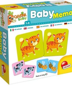 LISCIANI Baby Memo životinje, Za uzrast od 1 do 4 godine