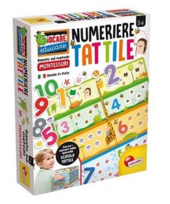 LISCIANI Taktilni brojevi, Za uzrast od 3 do 6 godina