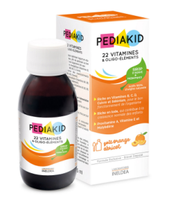 PEDIAKID® Multivitaminski dječiji sirup 125ml, Sadrži 22 vitamina i minerale