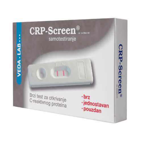 VedaLab CRP Screen - Brzi kućni test za otkrvanje C-reaktivnog proteina