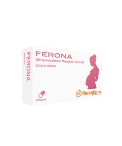 HEMOFARM Ferona 30 kapsula - Za trudnice