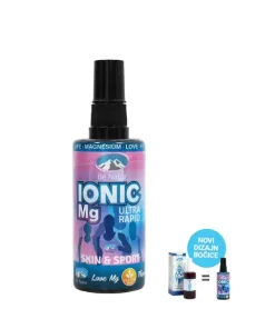 BE NATUR IONIC Mg SKIN&SPORT 5000, Za opuštajuću njegu kože nakon bavljenja sportom i težih fizičkih napora.