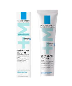 LA ROCHE-POSAY EFFACLAR DUO + M 40ml, Trostruka korektivna njega protiv izraženih nepravilnosti, mrlja i mitisera