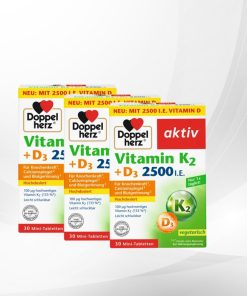 POSEBNA PONUDA:  3 KUTIJE DOPPELHERZ VITAMIN K2 + D3 = 90 TABLETA