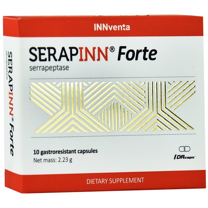 Serapinn forte 10 kapsula - Preporučuje se kod svih akutnih upalnih stanja