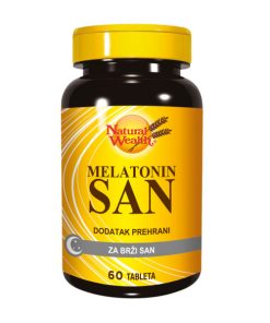 NATURAL WEALTH Melatonin SAN tbl a60, Doprinosi skraćenju vremena potrebnog da zaspite