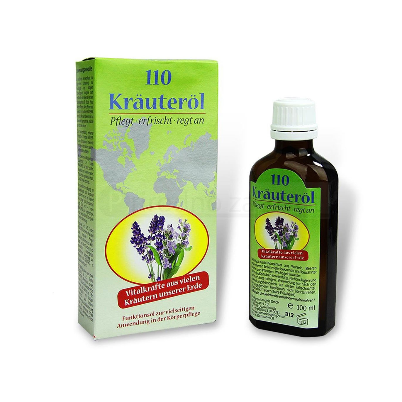 Krauterol biljno ulje 110 alpskih trava 100 ml