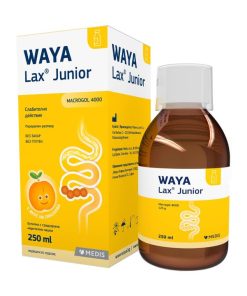 WAYA Lax Junior sirup 250 ml, Zatvor - opstipacija kod djece
