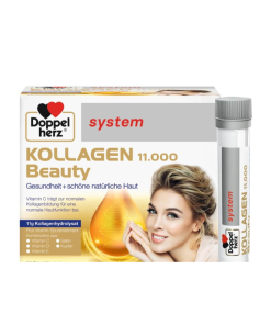 DOPPELHERZ KOLLAGEN BEAUTY 11.000 ( 10 bočica ) Za normalnu funkciju kože