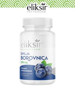 Eliksir Divlja borovnica kapsule a60, Za bolju kontrolu dijabetesa i za bolji vid