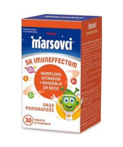 HEMOFARM Marsovci tablete za žvakanje sa imuneffectom a30, Za pravilan razvoj i jak imunitet