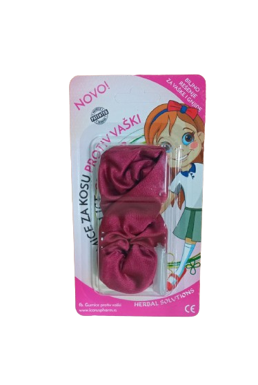 Gumica za kosu protiv vaški i gnjida a1 komad, U potpunosti biljnog porijekla