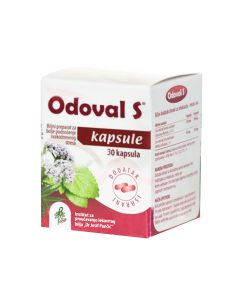 Dr Josif Pančić ODOVAL S® kapsule a30, Na bazi matičnjaka i valerijane