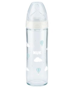 NUK Staklena bočica Classic 240ml, 0-6 mjeseci NEMA CIJENA NA PREDRAČUNU