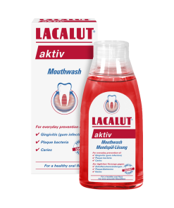 LACALUT aktiv otopina za njegu usne šupljine, 300 ml