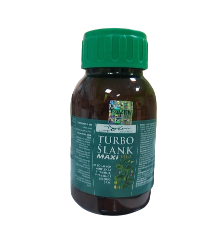 TURBO ŠLANK MAXI PLUS 320 tableta, za mršavljenje