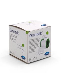 Omnisilk flaster 5x5cm, Hipoalergijska ljepljiva traka