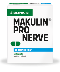 Dietpharm Makulin Pronerve, Za zdravlje očiju, 30 kapsula