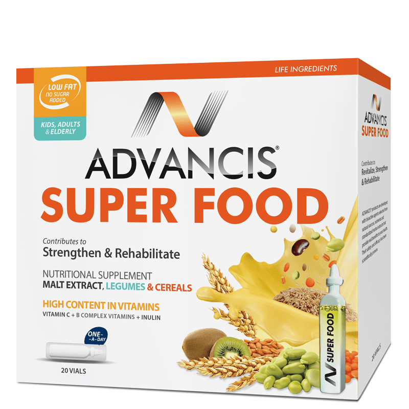 Advancis® Super Food 20 bočica od 15 ml, visoke nutritivne i energetske vrijednosti