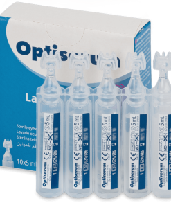Tekućina za ispiranje očiju Optiserum eyewash solution 10x 5 ml
